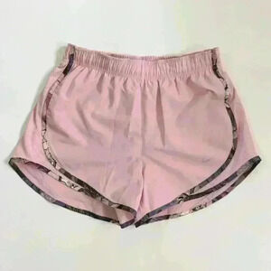 Women's Pink Lined Nike Dri Fit Running Shorts Size XS